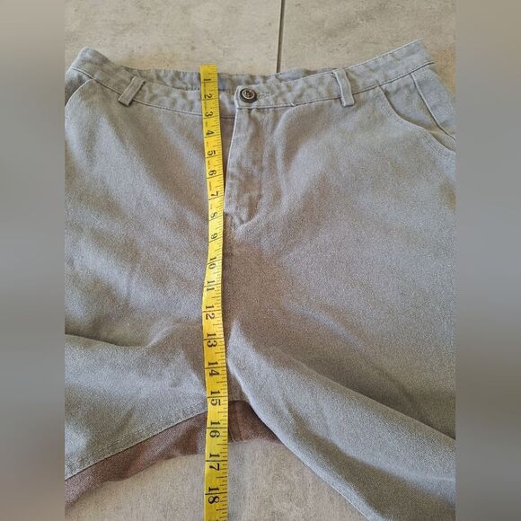 Chinism Gray Brown Linen Cotton Pant Size XXL - Picture 10 of 11